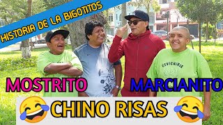 CHINO RISAS FT MOSTRITO FT MARCIANITO HISTORIA DE LA BIGOTITOS EL LOCO PILDORITA 2021 [upl. by Nonregla]