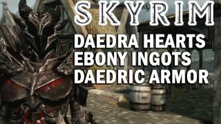 Get The Daedric Armor in Skyrim  Full Walkthrough [upl. by Llehcram]