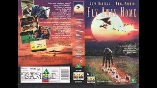 Original VHS Opening Fly Away Home 1997 UK Rental Tape [upl. by Neel]