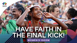 Womens 1500m Final  World Athletics Championships Oregon 2022 [upl. by Jody86]