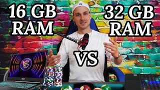 16GB vs 32GB RAM Laptop Explained Simply [upl. by Arlyn]