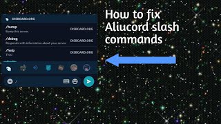 How to fix Aliucord slash commands  Aliucord [upl. by Lesab435]