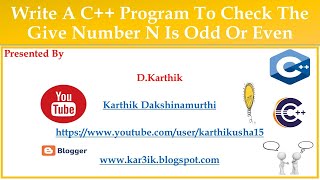 ️⃣📢📣C program to check the give number n is Odd or Even Program using modulus operator👩💻👨💻 [upl. by Pejsach]