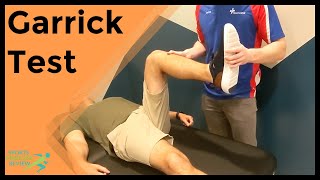 Garrick Test for Popliteus Tendinopathy [upl. by Grosvenor]