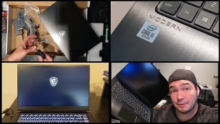 MSI Modern 15 A10M Unboxing amp Thoughts [upl. by Valonia505]