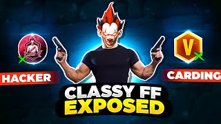 Classy Free Fire 70 Lakh SCAM Reality  ⚠️😡 classyfreefire [upl. by Owades]