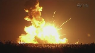 Rocket with UT satellite on board explodes [upl. by Cleopatra]