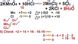 Chemistry  OxidationReduction Reaction 13 of 19 Balance Redox Reactions Ex 2 [upl. by Ralyks]