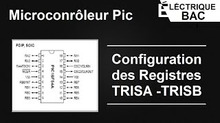 Résumé Microcontroleur 16F84 Registre TRIS [upl. by Yneffit927]