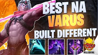 WILD RIFT  Best Varus NA Is Built Different  Challenger Varus Gameplay  Guide amp Build [upl. by Yemane507]