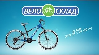 Обзор велосипеда Giant XTC Jr 1 24 2014 [upl. by Ilesara]