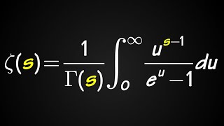 Zeta function in terms of Gamma function and Bose integral [upl. by Nykal977]