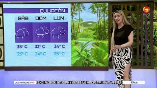 El clima extendido hoy con Marisol Dovala 🌤️  La chica del clima TVP [upl. by Delanty]