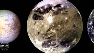 Ganymede Jupiters Largest Moon  Video [upl. by Adnimra]