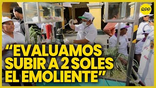 Emolienteros en Perú Edgar Sáenz afirma que el Gobierno no los toma en cuenta [upl. by Allista]