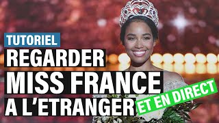 Miss France en direct à létranger 👸  comment regarder lélection Miss France 2022 [upl. by Gretta]