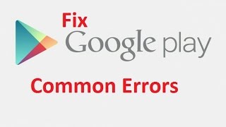 Google Play Store Error Fix  Howtosolveit [upl. by Cadal644]