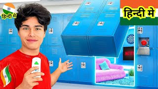 I Built 3 SECRET Rooms In School   Stokes Twins Hindi  Stokes Twins Hindi Secret Room Challenge [upl. by Gnilyam]