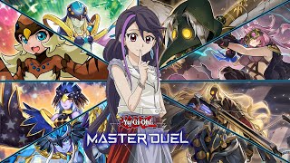 LYRILUSC TRIBRIGADE Deck November 2023  YuGiOh Master Duel [upl. by Atalayah]