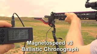 Quick look at the MagnetoSpeed V3 Ballistic Chronograph [upl. by Mellicent444]