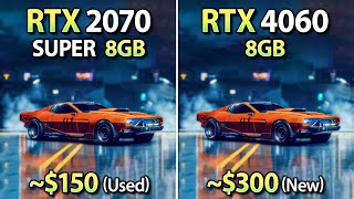 RTX 2070 Super vs RTX 4060  Test in 12 Games 1080p [upl. by Bikales]