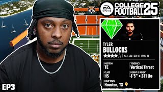 My First Attempt at Recruiting In this Game CFB 25 Teambuilder Dynasty Ep 3 [upl. by Aicaca896]