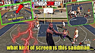 HILARIOUS ARGUMENTS NBA 2K19 SANDMAN vs FLOCKA ARGUE OVER BAD SCREENS AND LOSS NBA2K19 GOMFSFB [upl. by Feledy]