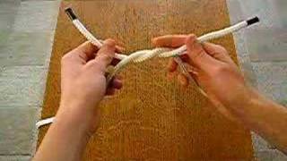 How To Tie The Reef Knot Square Knot [upl. by Celin]