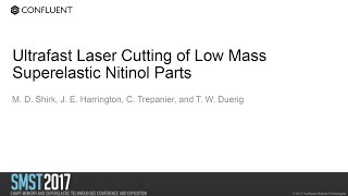 Ultrafast Laser Cutting of Low Mass Superelastic Nitinol Parts [upl. by Jedthus]