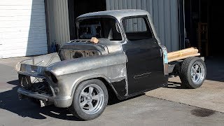 1955 Chevrolet 3100 Pickup Truck Restoration Project [upl. by Stanway]