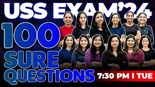 USS Exam 2024  100 Sure Questions in One Video  Exam Winner USS [upl. by Hsirahc6]