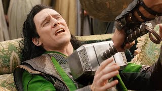 Thor Throws His Hammer At Loki  Loki As Odin Scene  Thor Ragnarok 2017 Movie Clip HD [upl. by Asha]