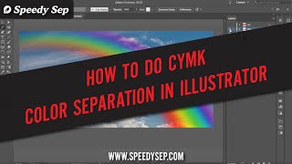 how to separate CMYK 4 color process for screen printing  simulation  tutorial  full guide [upl. by Naugal]