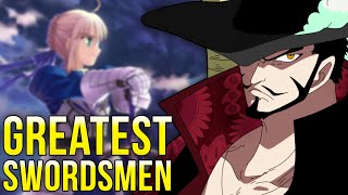 The GREATEST Swordsmen in Anime RANKED and EXPLAINED [upl. by Saravat]