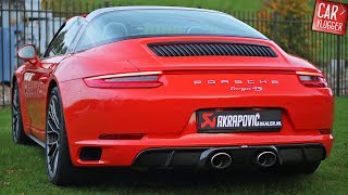 Exhaust Series  Porsche 9912 Targa 4S w Akrapovic Evolution System [upl. by Betti]