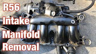 How to remove the intake manifold on an R56 Mini Cooper S N14 [upl. by Celka]