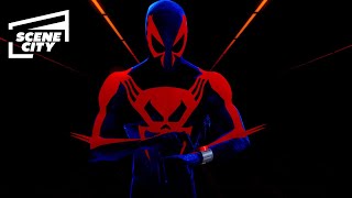 SpiderMan Across the SpiderVerse 2023  The Spiders Chase Miles Morales Scene  Movieclips [upl. by Kress233]