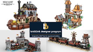 BRICKLINK DESIGNER PROGRAM  Series 4  Five Designs Chosen [upl. by Theron]