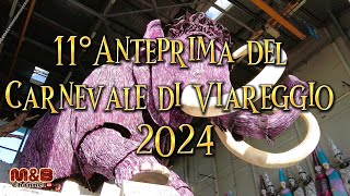 Carnevale di Viareggio 202411°Anteprima del Carnevale di Viareggio 2024 [upl. by Noterb]