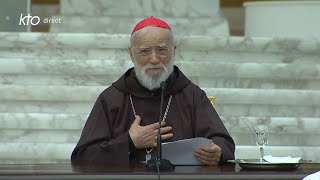 Prédication de lAvent du cardinal Cantalamessa du 22 décembre 2023 22 [upl. by Aicertal]