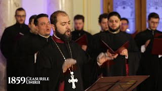 Cântecul patriotic „Hora Unirii”  Corul Psaltic „TRONOS” al Patriarhiei Române [upl. by Devon55]