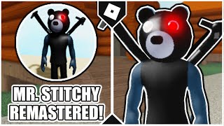 How to get quotSTITCHY REMASTEREDquot BADGE  REMASTERED STITCHY MORPH in PIGGY BOOK 2 ROLEPLAY ROBLOX [upl. by Rebmaed]