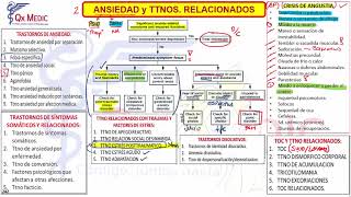 Psiquiatría  1 RM19 2V PSIQUIATRIA ANSIEDAD de Qx Medic on Vimeo [upl. by Marlette]