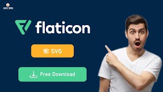 How to download SVG icons for free from Flaticon l Download premium SVG icon l  user idea [upl. by Halie]