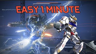 How to Beat Balteus Boss Fight EASY  Armored Core VI Gundam Barbatos Build Melee [upl. by Nayve]