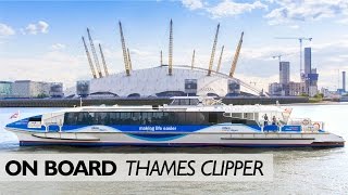 On Board  A Thames Clipper [upl. by Avilla]