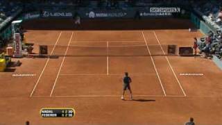 Federer vs Nadal Madrid Final 2009 [upl. by Eiramlehcar]