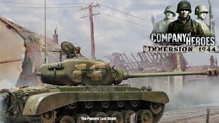 Company Of Heroes Immersion Mod 1944 V10 Mission 11 Panzers Last Stand [upl. by Loise]