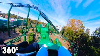 The Dragon LEGOLAND Florida  VR ONRIDE  360° junior coaster POV [upl. by Narbig348]