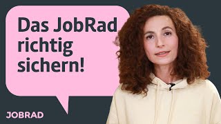 So sicherst du dein JobRad richtig [upl. by Julis]